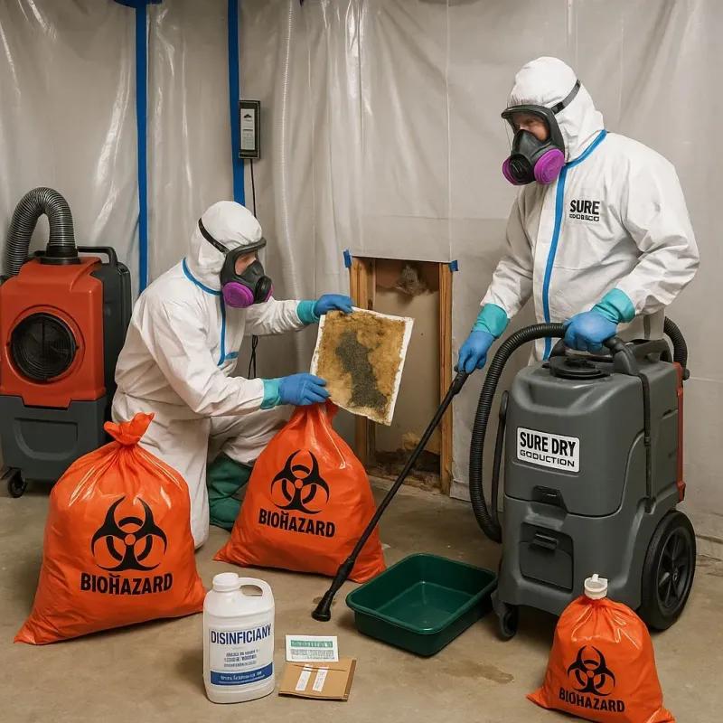 Contaminated Water Handling Protocols process in Yorba Linda, CA