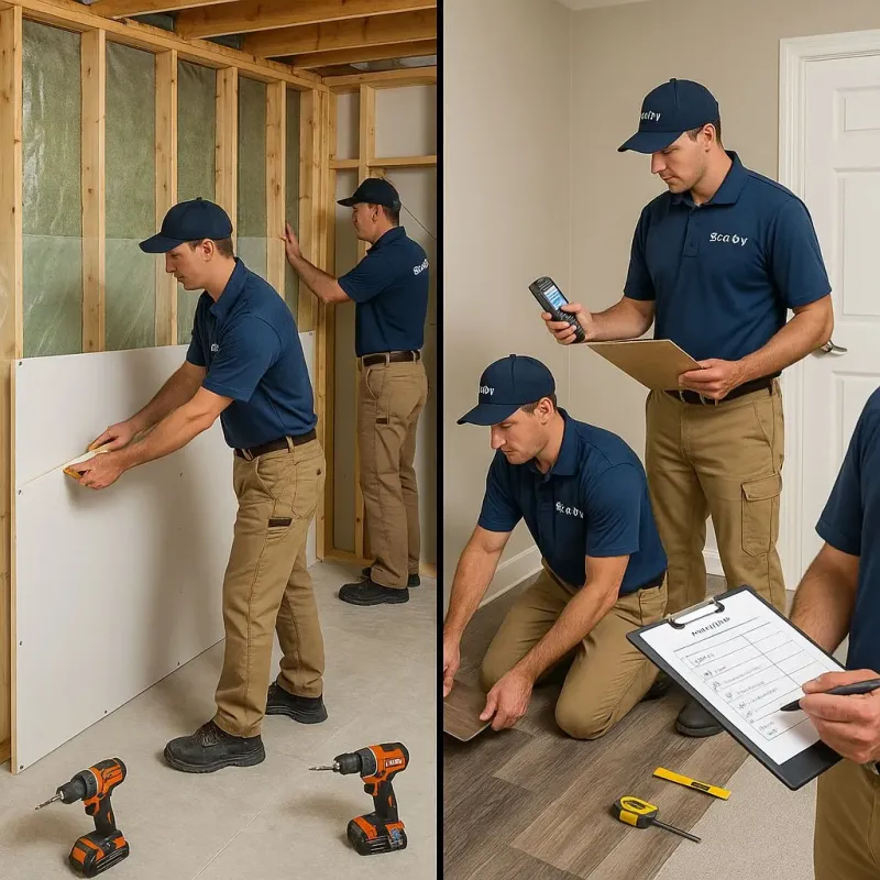 Repairs and Reconstruction process in Yorba Linda, CA